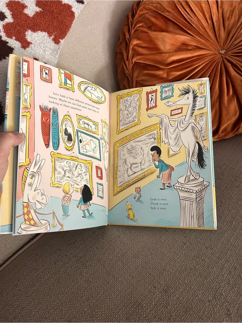 Dr. Seuss's Horse Museum Large Hardcover Picture Book Illustrated Classic 2019